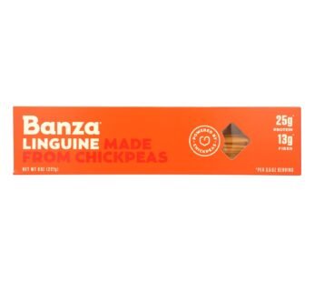 Banza – Chickpea Pasta – Linguine – Case Of 12 – 8 Oz.