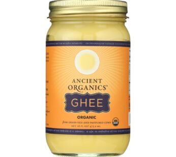 Ancient Organics – Organic Artisan Ghee – Case Of 6 – 16 Fl Oz.