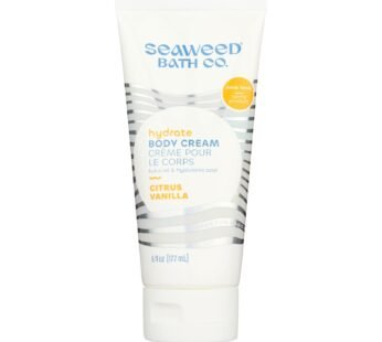 The Seaweed Bath Co – Body Cream Citrus Vanilla – 6 Oz