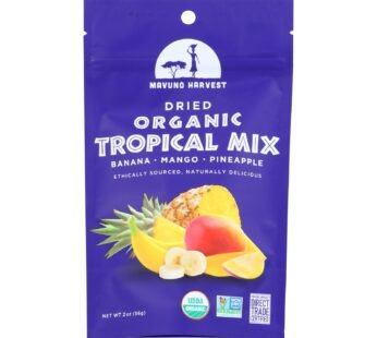 Mavuno Harvest – Organic Dried Fruit – Tropical Mix – Case Of 6 – 2 Oz.