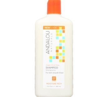 Andalou Naturals Moisture Rich Shampoo Argan And Sweet Orange – 11.5 Fl Oz