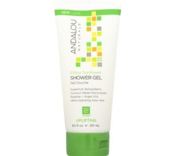 Andalou Naturals – Shower Gel Citrus Snflwer – 8.5 Fz