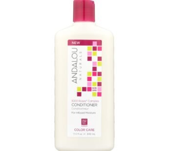 Andalou Naturals Color Care Conditioner -1000 Roses Complex – 11.5 Fl Oz