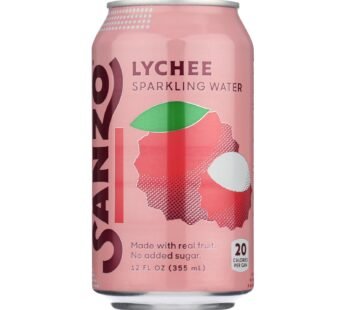 Sanzo – Sparkling Water Lychee – Case Of 12-12 Fz