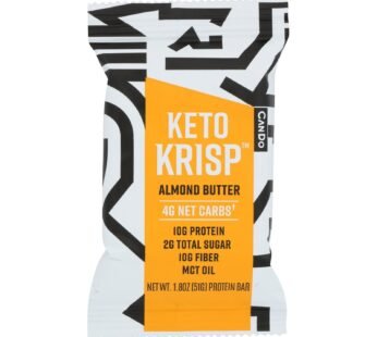 Keto Krisp – Bar Almond Butter – Case Of 12-1.8 Oz