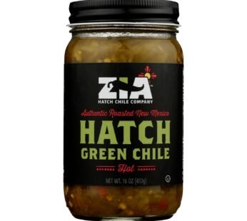 Zia Green Chile Company – Hatch Green Chile – Hot – Case Of 6 – 16 Oz.