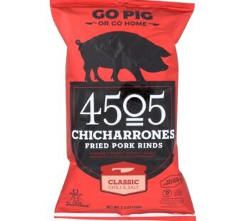 4505 – Pork Rinds – Chicharones – Chili – Salt – Case Of 12 – 2.5 Oz