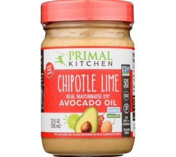 Primal Kitchen Chipotle Lime Mayo – Avocado Oil – Case Of 6 – 12 Oz.