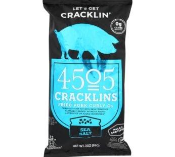 4505 – Cracklins – Sea Salt – Case Of 12 – 3 Oz.