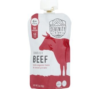 Serenity Kids Llc – Pouch Beef Kale S Pot – Case Of 6 – 3.5 Oz