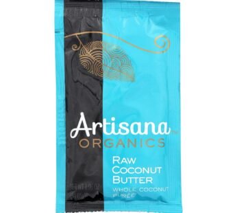 Artisana Organic Raw Coconut Butter – Squeeze Packs – 1.06 Oz – Case Of 10