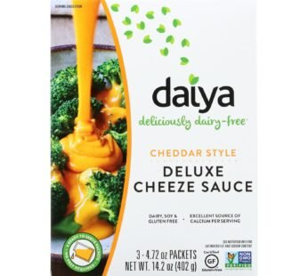 Daiya Foods – Dairy Free Cheeze Sauce – Cheddar Style – Cs Of 8 – 14.2 Oz.