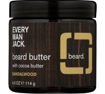 Every Man Jack – Beard Butter Sandalwood – 1 Each – 4 Oz