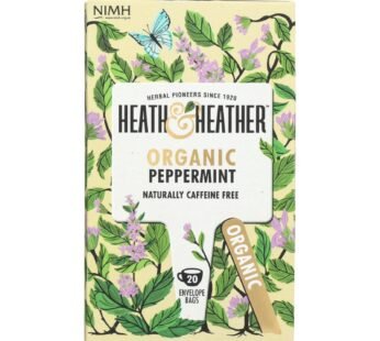 Heath & Heather – Tea Peppermint Herbal – Case Of 6 – 20 Ct