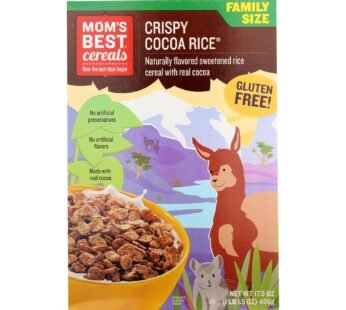 Moms Best Naturals Cereal – Crispy Cocoa Rice – 17.5 Oz – Case Of 14