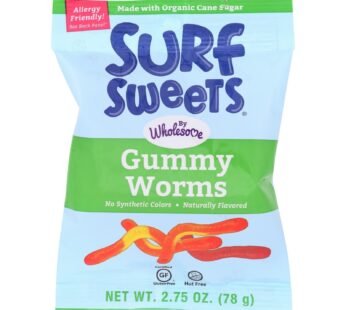 Surf Sweets Gummy Worms – Case Of 12 – 2.75 Oz.