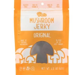 Pan’s – Mushroom Jerky Original – Case Of 6-2.2 Oz