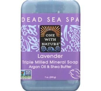 One With Nature Dead Sea Mineral Soap Lavender – 7 Oz