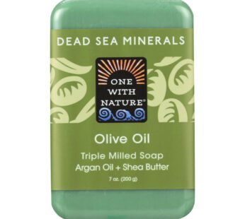 One With Nature Dead Sea Mineral Olive Oil Soap – 7 Oz