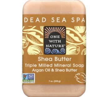 One With Nature Dead Sea Mineral Shea Butter Soap – 7 Oz