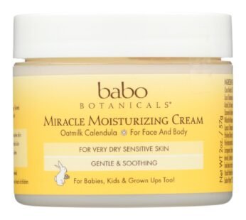 Babo Botanicals – Miracle Cream – Moisturizing – Oatmilk – 2 Oz