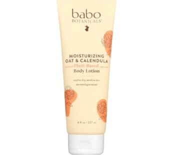 Babo Botanicals – Oatmilk Calendula Moisturizing Baby Lotion – 8 Fl Oz