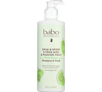 Babo Botanicals – Shamp&wash Swim & Sport – 1 Each 1-16 Fz