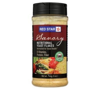 Red Star Nutritional Yeast Vegetarian Support Formula – Yeast Flakes – Mini – Case Of 6 – 5 Oz.