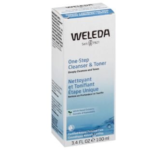 Weleda One-step Cleanser And Toner – 3.4 Fl Oz