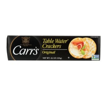 Carr’s Bite Size Table Water Cracker – Case Of 12 – 4.25 Oz