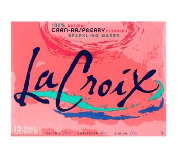 Lacroix Natural Sparkling Water – Cran-raspberry – Case Of 2 – 12 Fl Oz.