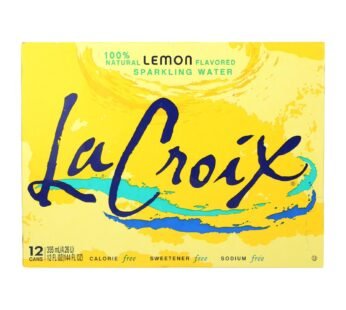 Lacroix Sparkling Water – Lemon – Case Of 2 – 12 Fl Oz.