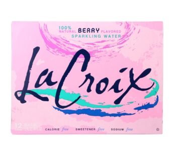 Lacroix Sparkling Water – Berry – Case Of 2 – 12 Fl Oz.