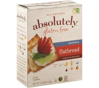 Absolutely Gluten Free – Flatbread – Original – Case Of 12 – 5.29 Oz.