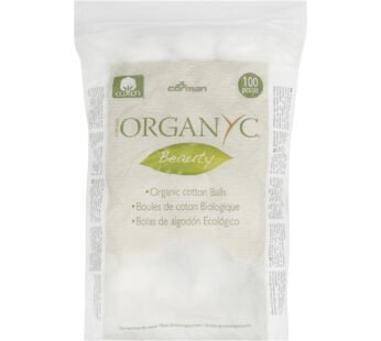 Organyc Cotton Balls – 100 Percent Organic Cotton – Beauty – 100 Count