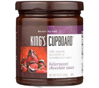 The King’s Cupboard Dessert Sauces – Bittersweet Chocolate – Case Of 12 – 10.4 Oz.