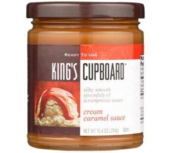 The King’s Cupboard Cream – Caramel Sauce – Case of 12 – 10.4 oz.