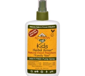 All Terrain – Herbal Armor Natural Insect Repellent – Kids – Family Sz – 8 Oz