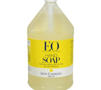 Eo Products – Liquid Hand Soap Lemon And Eucalyptus – 1 Gallon