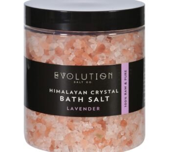 Evolution Salt Bath Salt – Himalayan – Coarse – Lavender – 26 Oz