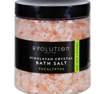 Evolution Salt Bath Salt – Himalayan – Coarse – Eucalyptus – 26 Oz