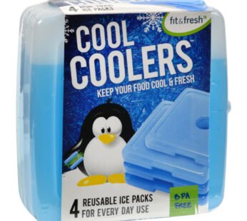 Fit And Fresh Kids Cool Coolers – 4 Packs