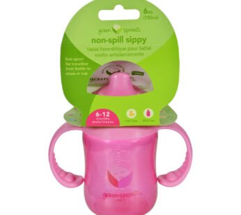 Green Sprouts Sippy Cup – Non Spill Pink – 1 Ct