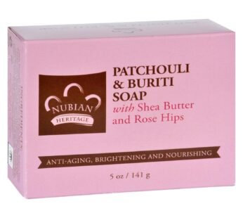 Nubian Heritage Bar Soap – Patchouli And Buriti – 5 Oz