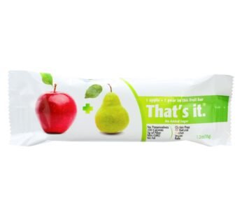 That’s It Fruit Bar – Apple and Pear – Case of 12 – 1.2 oz