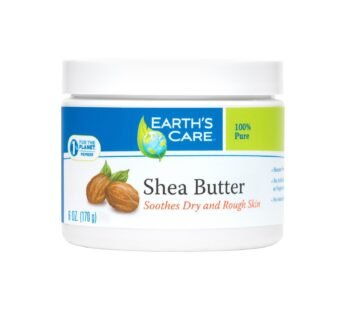 Earth’s Care Shea Butter – 100 Percent Pure – Natural – 6 Oz