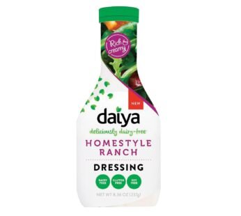 Daiya Foods – Dairy Free Salad Dressing – Homestyle Ranch – Case Of 6 – 8.36 Fl Oz.