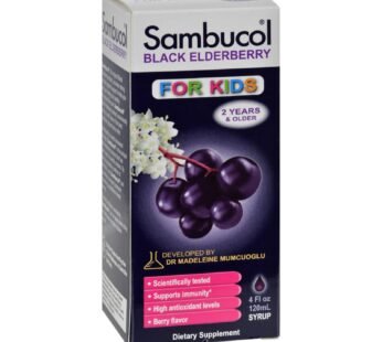 Sambucol – Black Elderberry Liquid For Kids – 4 Fl Oz