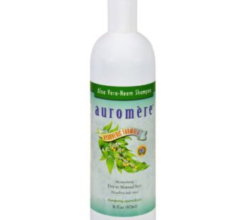 Auromere Ayurvedic Shampoo Aloe Vera Neem – 16 Fl Oz